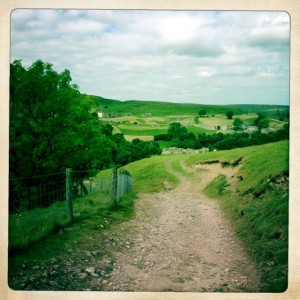 Heading to the swale dale valley