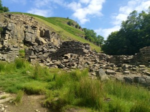 Ruined stone structure 